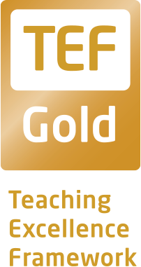 Teaching Excellence Framework Gold logo